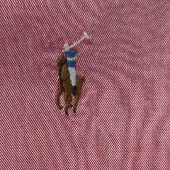 Ralph Lauren Chambray Oxford Short Sleeve Button Down Shirt XL New With Tags - Picture 4 of 7